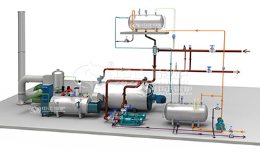 燃氣蒸汽鍋爐結(jié)構圖